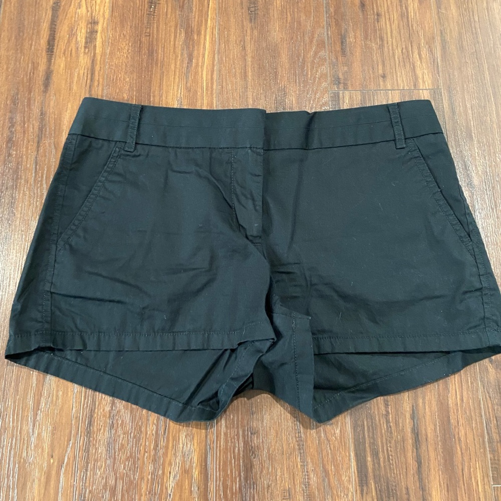 J. Crew Black Chino 3” Inseam Shorts Size 8